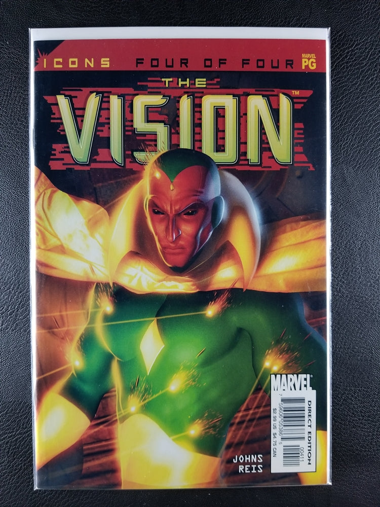 Vision #1-4 Set (Marvel, 2002)