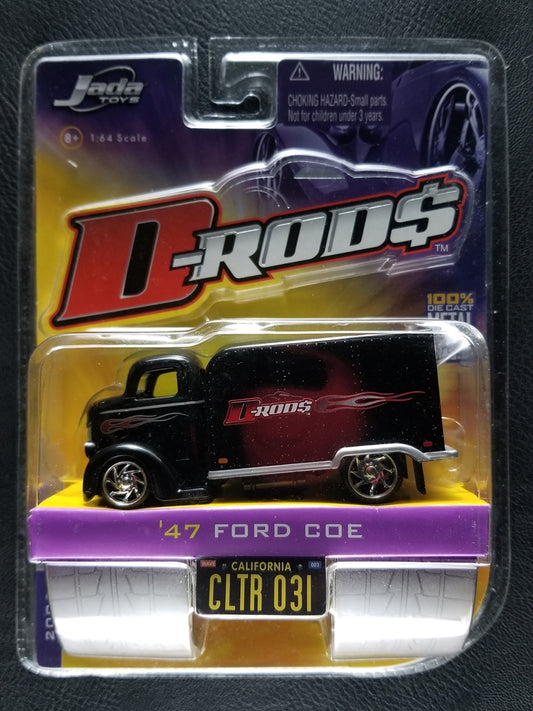 D-Rod$ - '47 Ford COE (Black) [31/36 - Wave 3]