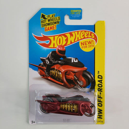 Hot Wheels - Fly-By (Anodized Dark Red)