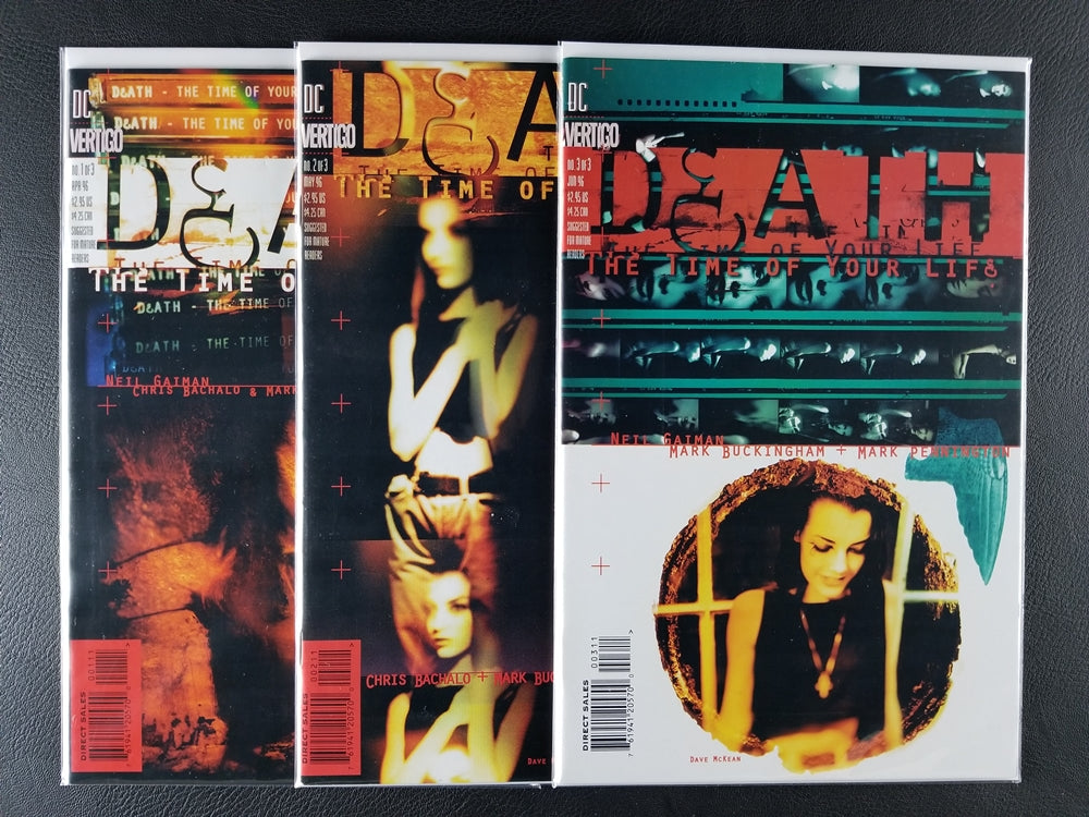 Death: The Time of Your Life #1-3 Set (DC/Vertigo, 1996)