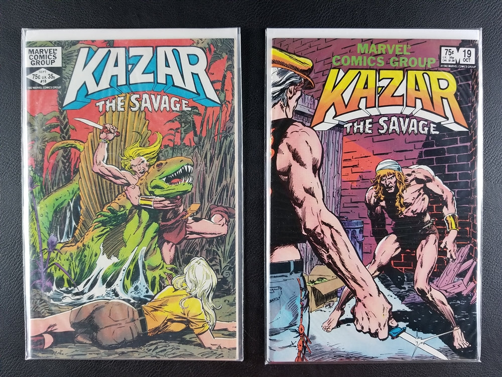 Ka-Zar the Savage #16-20 Set (Marvel, 1982)