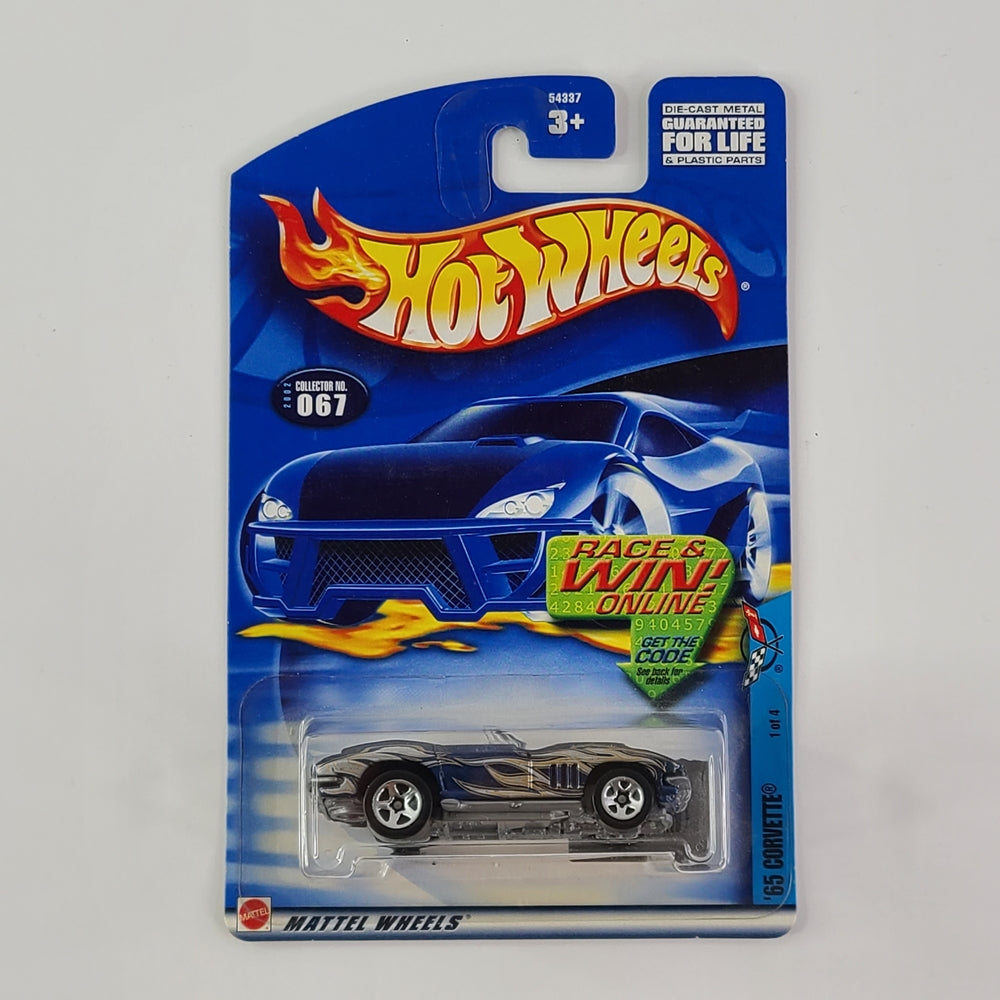 Hot Wheels - '65 Corvette (Metallic Blue)