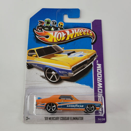 Hot Wheels - '69 Mercury Cougar Eliminator (Metalflake Orange)