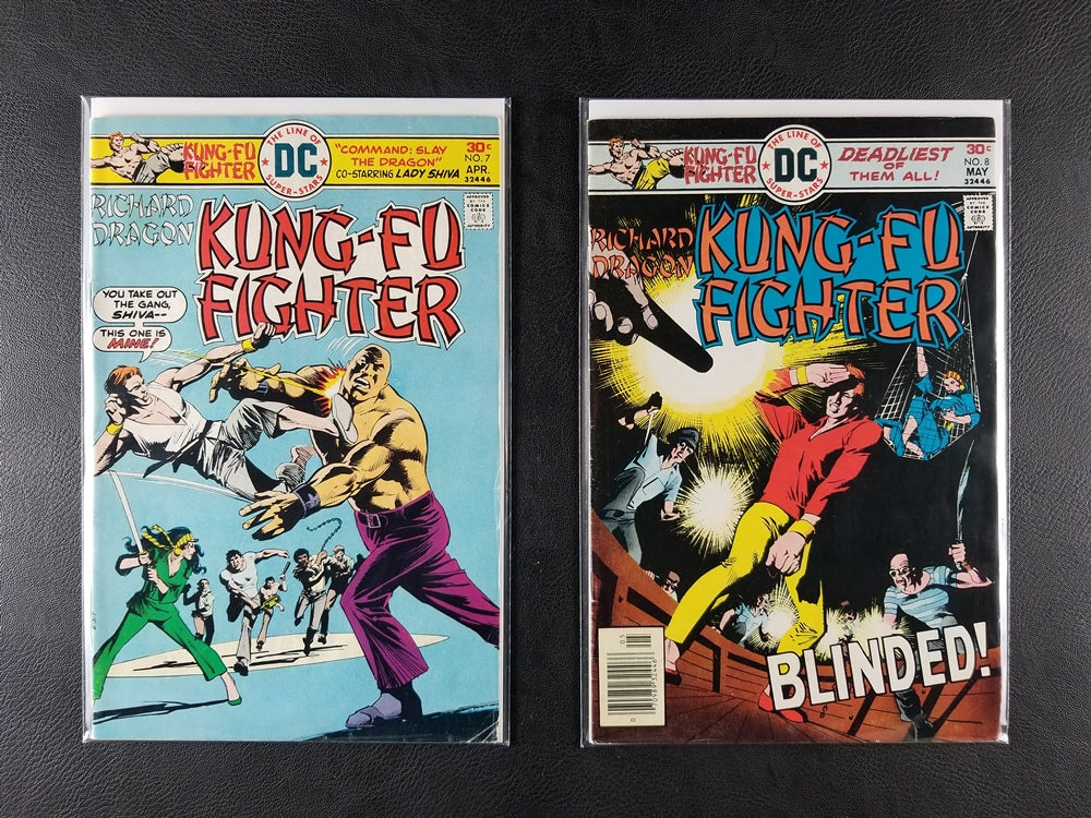 Richard Dragon: Kung-Fu Fighter #7-9 Set (DC, 1976)