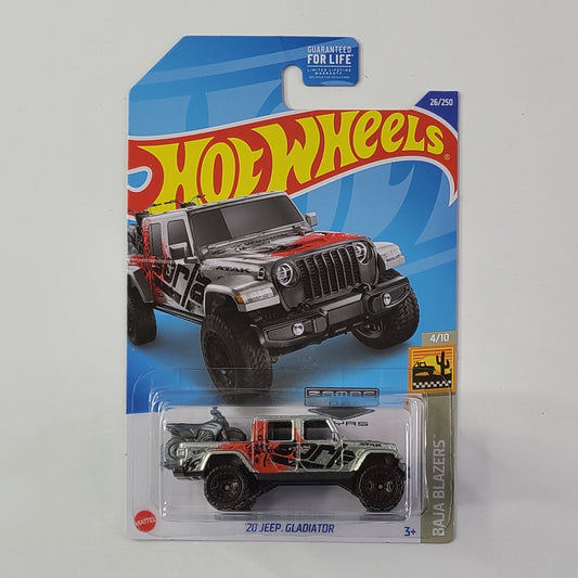 Hot Wheels - '20 Jeep Gladiator (ZAMAC) [Wal-Mart Exclusive]