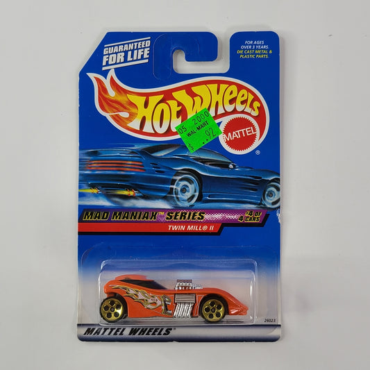 Hot Wheels - Twin Mill II (Orange) [Mad Maniax Series (2000) - 4/4]