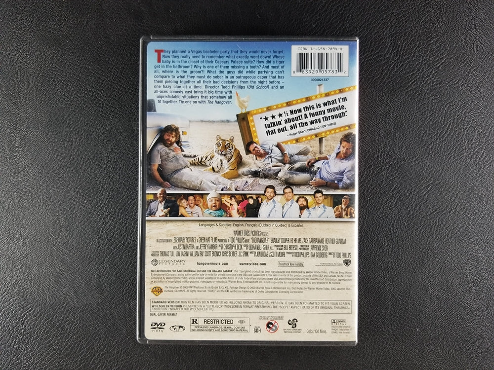 The Hangover (DVD, 2009)