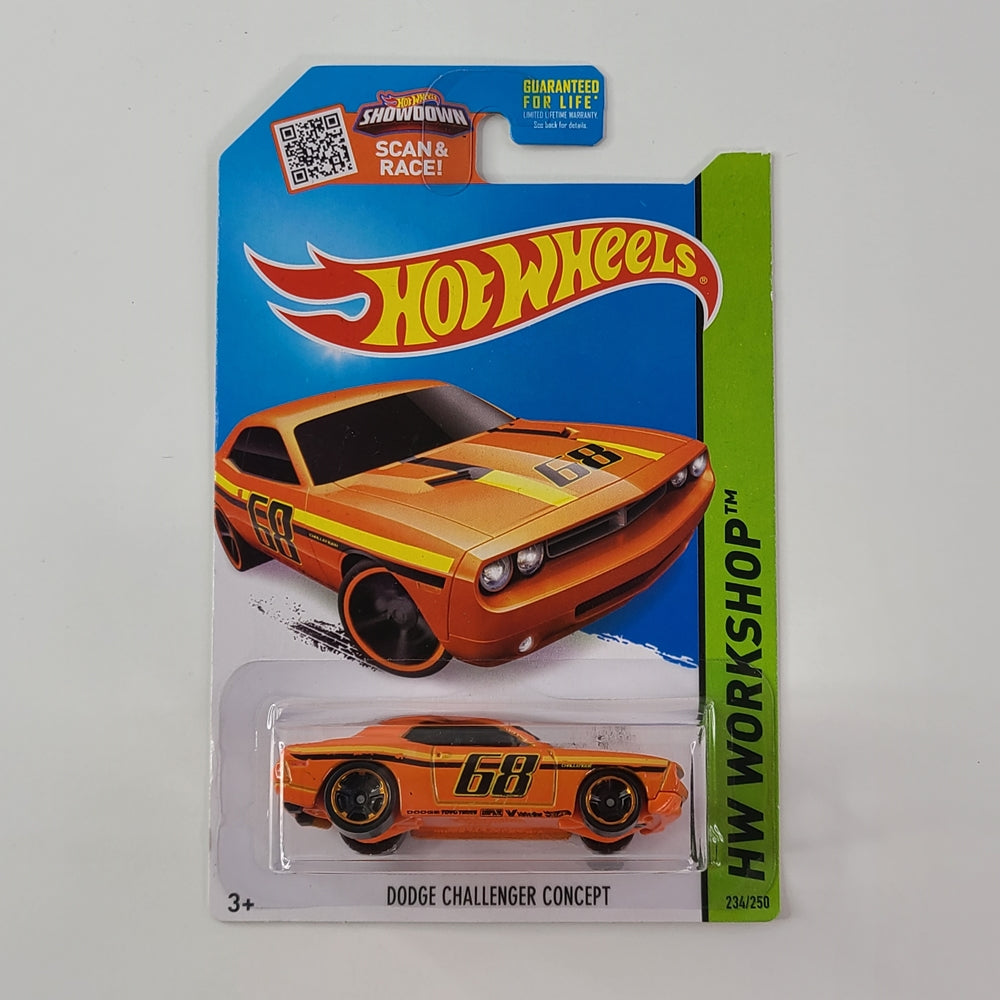 Hot Wheels - Dodge Challenger Concept (Orange)