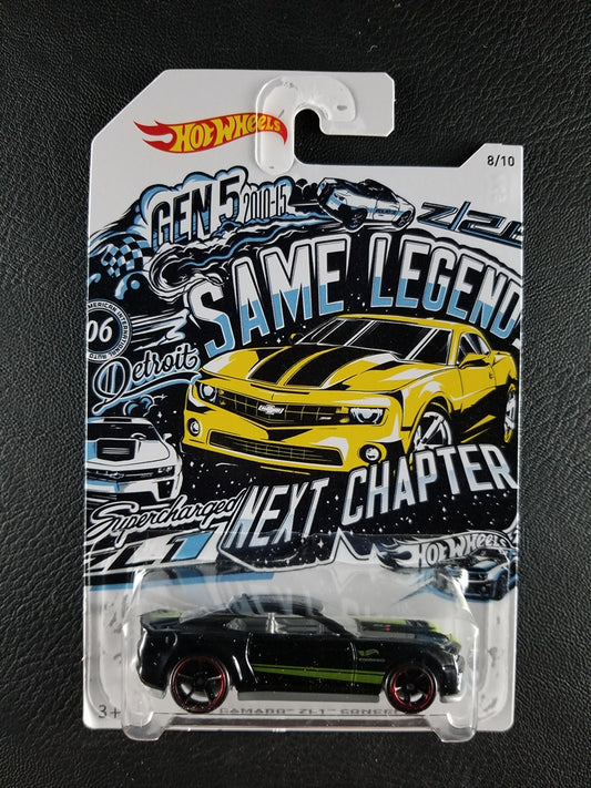 Hot Wheels - '12 Camaro ZLI Concept (Black) [8/10 - 2018 HW 50th Camaro] [Walmart Exclusive]