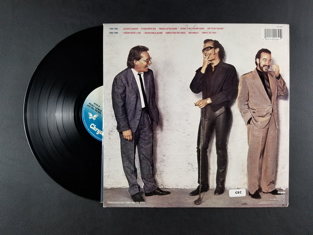 Huey Lewis and The News - Fore! (1986, LP)