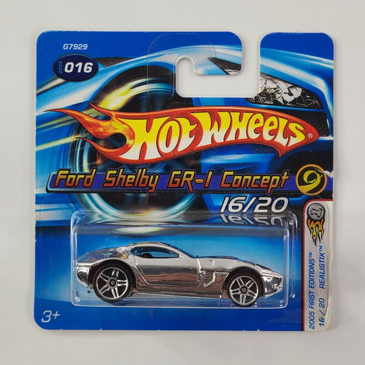 Hot Wheels - Ford Shelby GR-1 Concept (Silver) [Short Card]