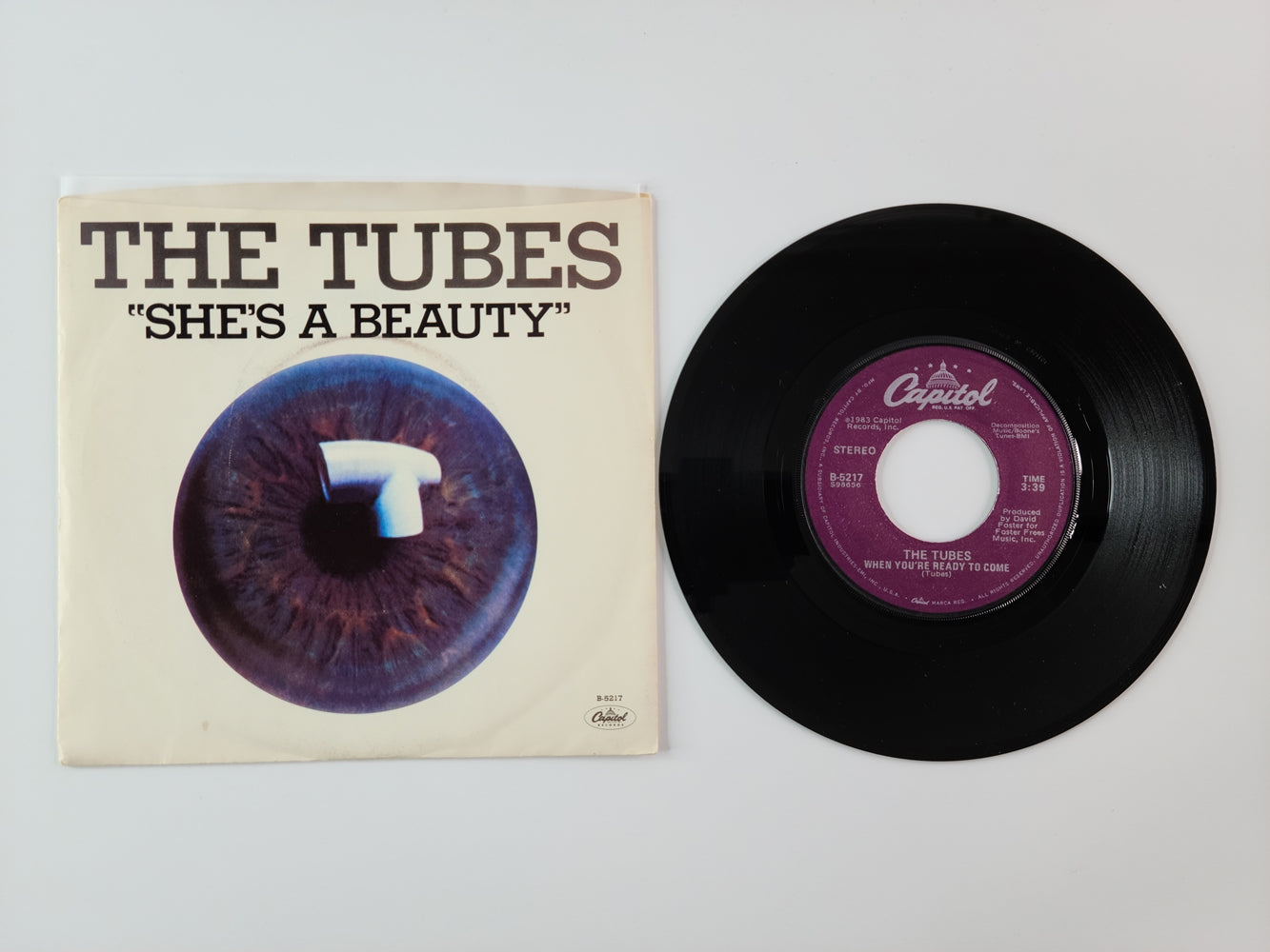 The Tubes - She's a Beauty (1983, 7'' Single)