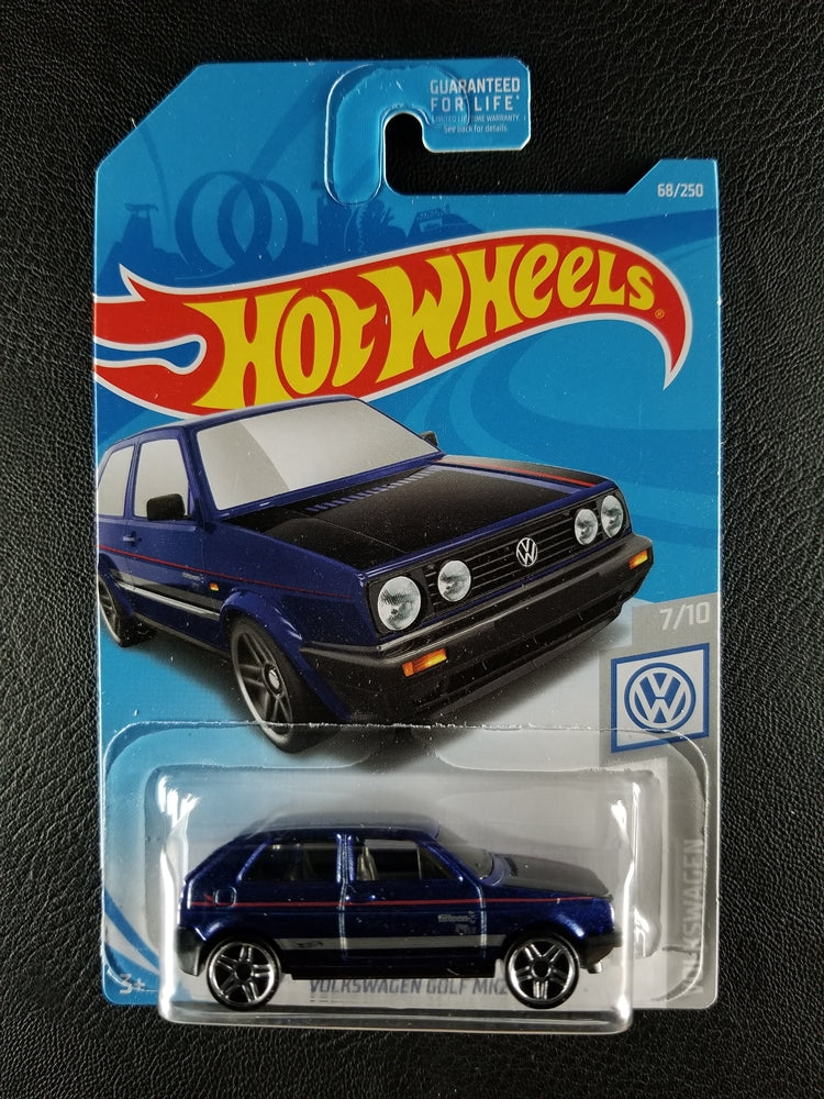 Hot Wheels - Volkswagen Golf MK2 (Dark Blue)