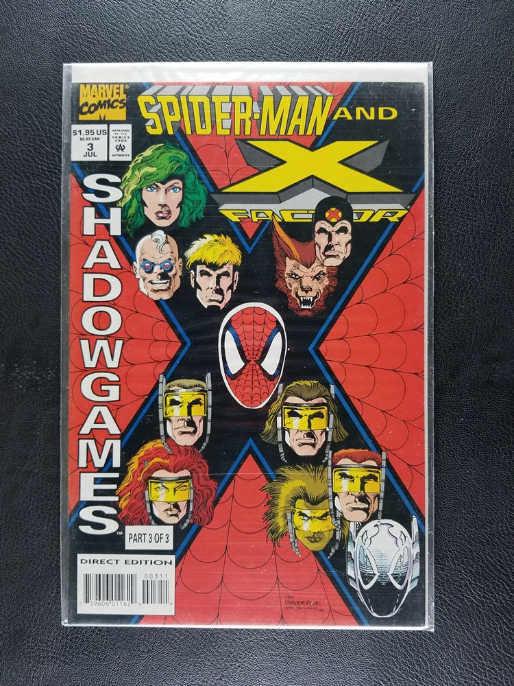 Spider-Man and X-Factor #1-3 Set (Marvel, 1994)