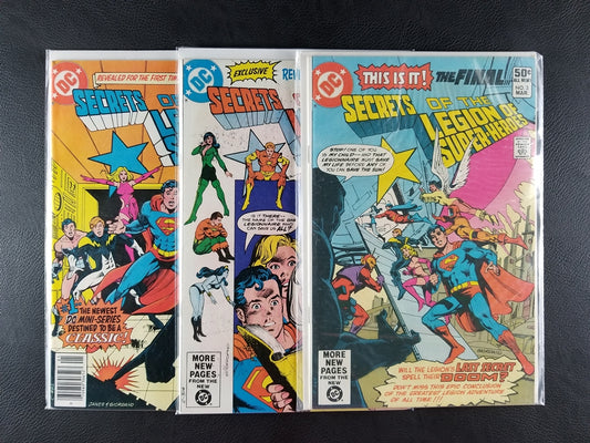 Secrets of the Legion of Super-Heroes #1-3 Set (DC, 1981)