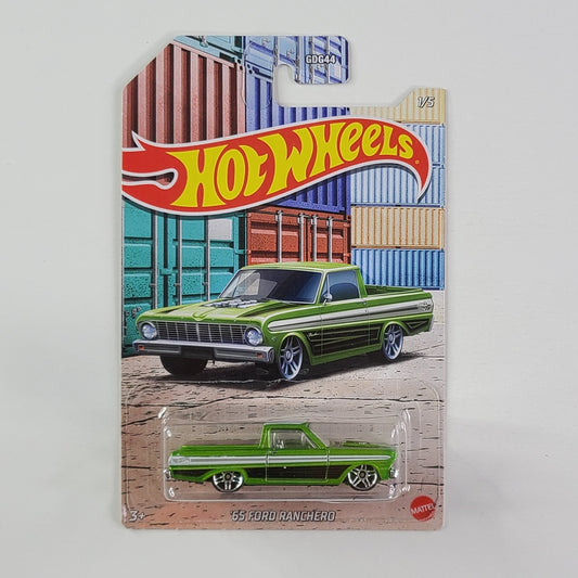 Hot Wheels - '65 Ford Ranchero (Metalflake Lime Green)