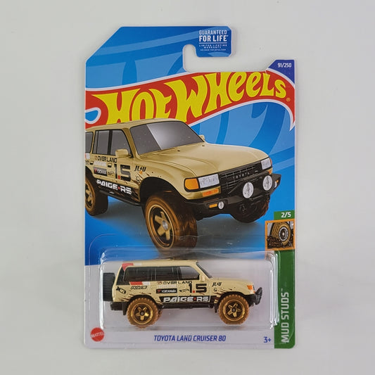 Hot Wheels - Toyota Land Cruiser 80 (Vanilla)