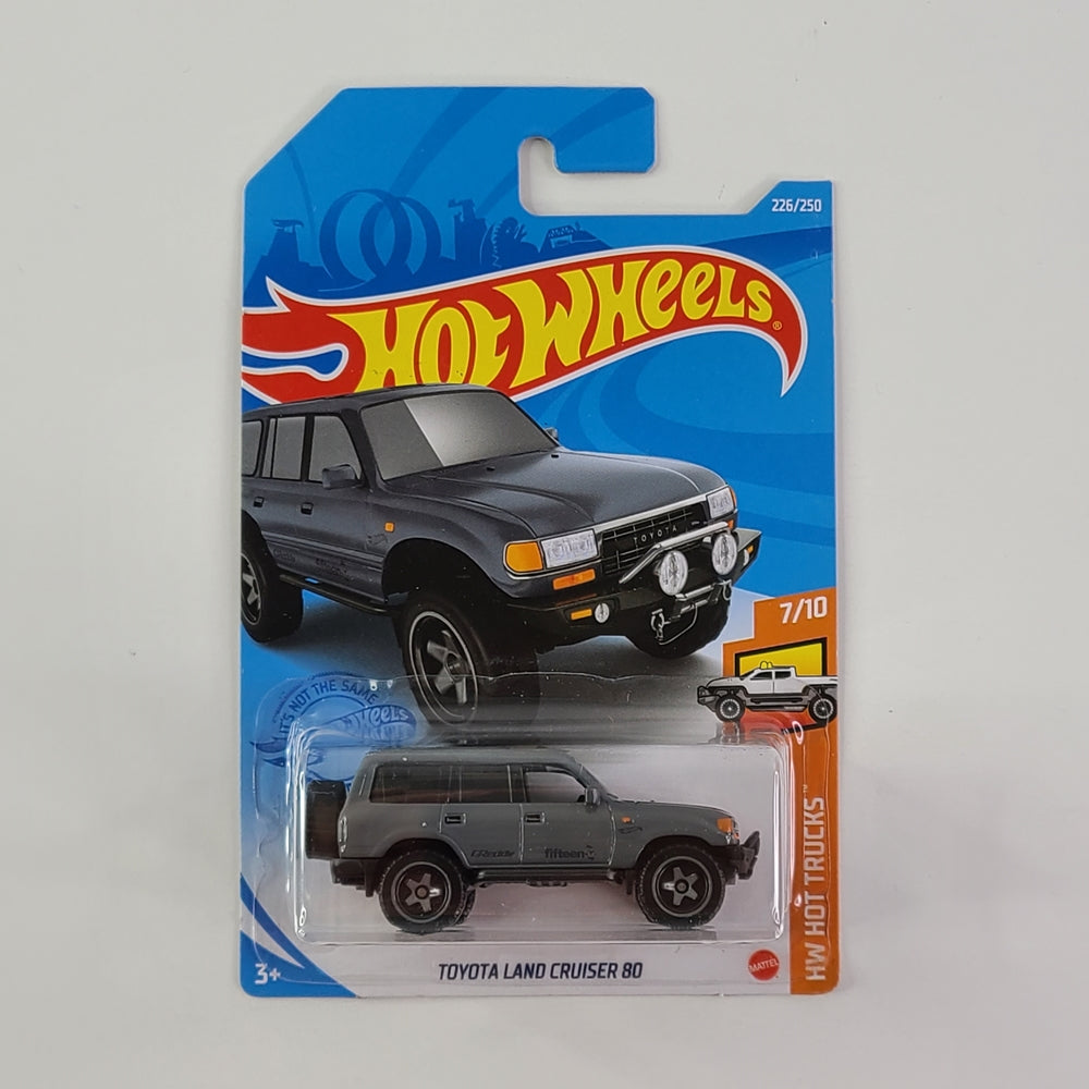 Hot Wheels - Toyota Land Cruiser 80 (Glossy Dark Gray)