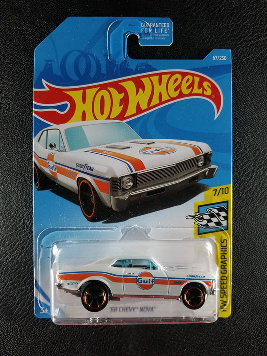 Hot Wheels - '68 Chevy Nova (White)