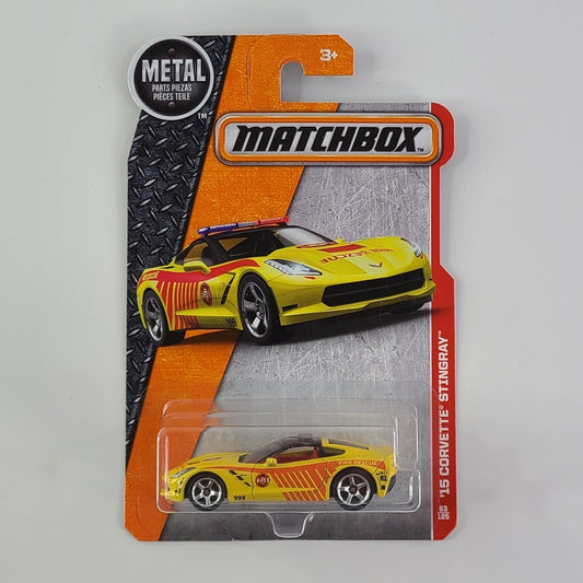 Matchbox - '15 Corvette Stingray (Yellow)