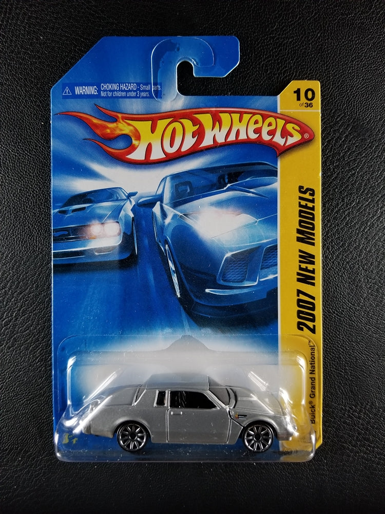 Hot Wheels - Buick Grand National (Silver) [10/36 - 2007 New Models]