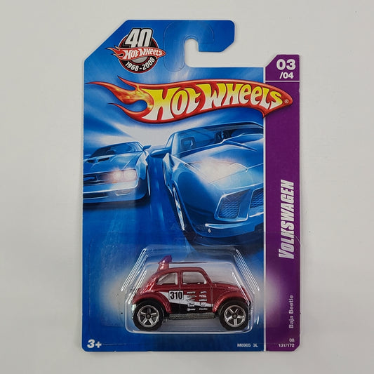 Hot Wheels - Baja Beetle (Metallic Red)