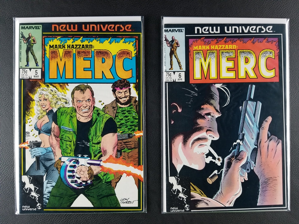 Mark Hazzard: Merc #1-12 Set (Marvel, 1986-87)