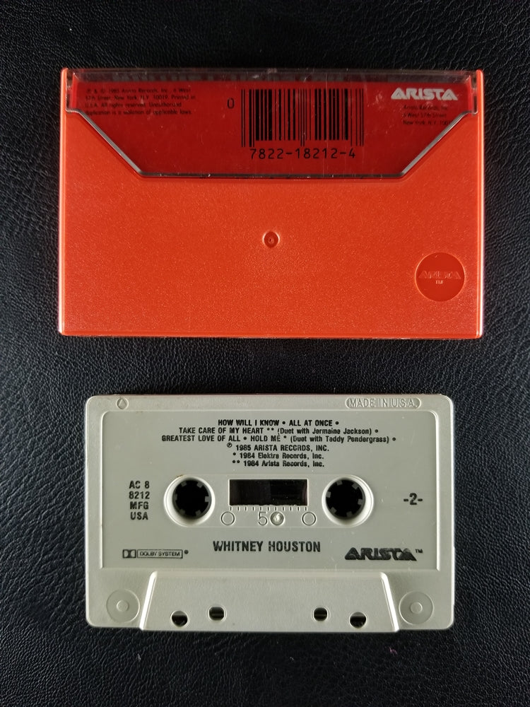 Whitney Houston - Whitney Houston (1985, Cassette)