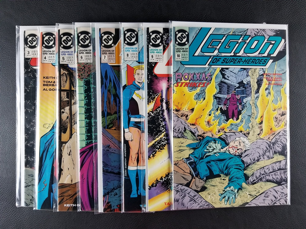 Legion of Super-Heroes [4th Series] #3-10 Set (DC, 1990)