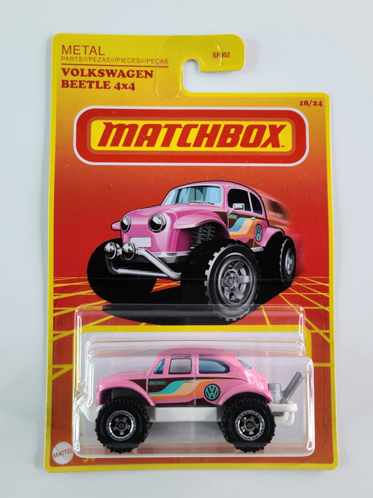 Matchbox - Volkswagen Beetle 4x4 (Pink) [18/24 - 2021 Retro Series]