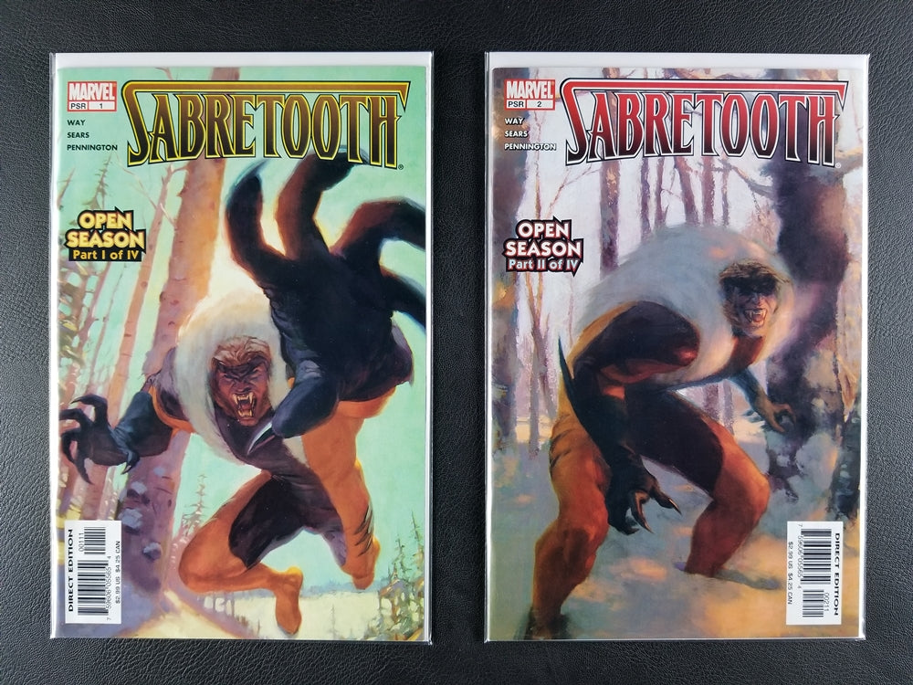 Sabretooth [2nd Series] #1-4 Set (Marvel, 2004-05)