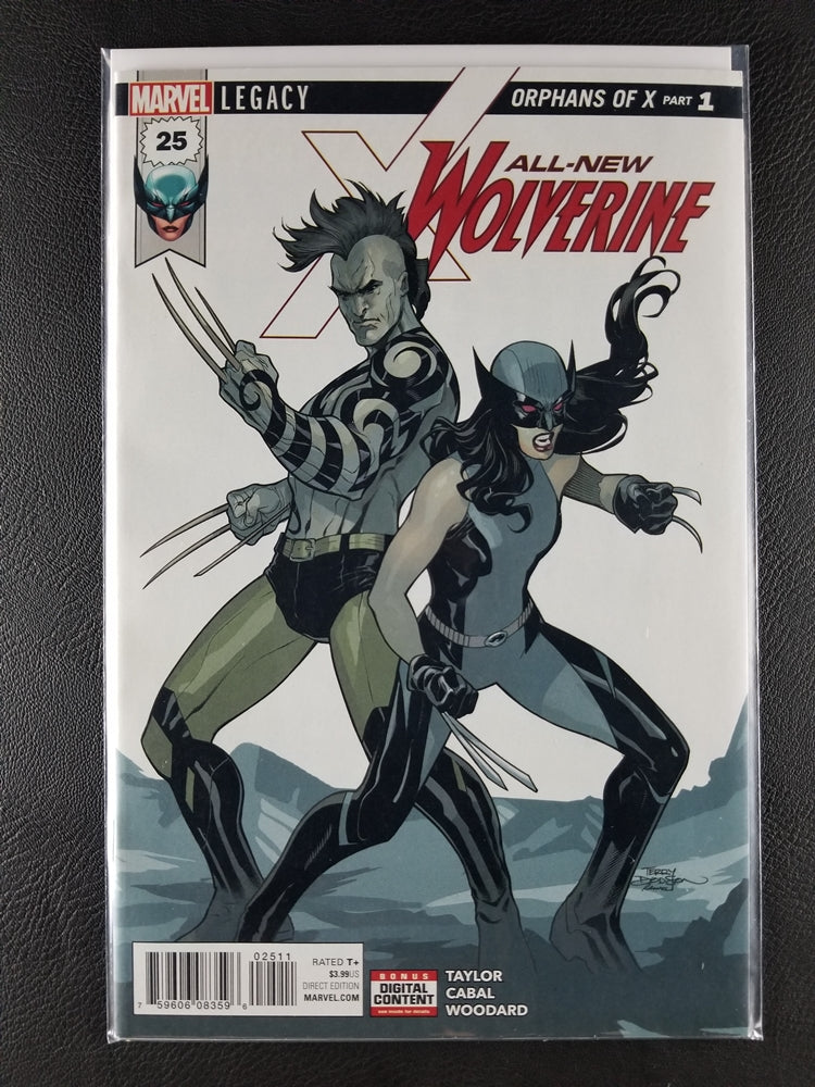 All New Wolverine #25A (Marvel, December 2017)