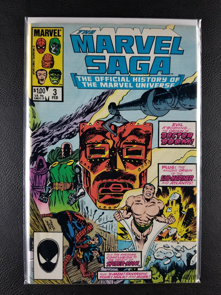 Marvel Saga #3 (Marvel, February 1986)