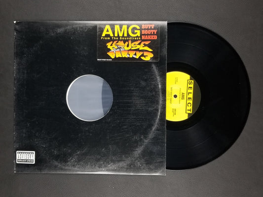 AMG - Butt Booty Naked (1993, 12'' Single) [Promo]