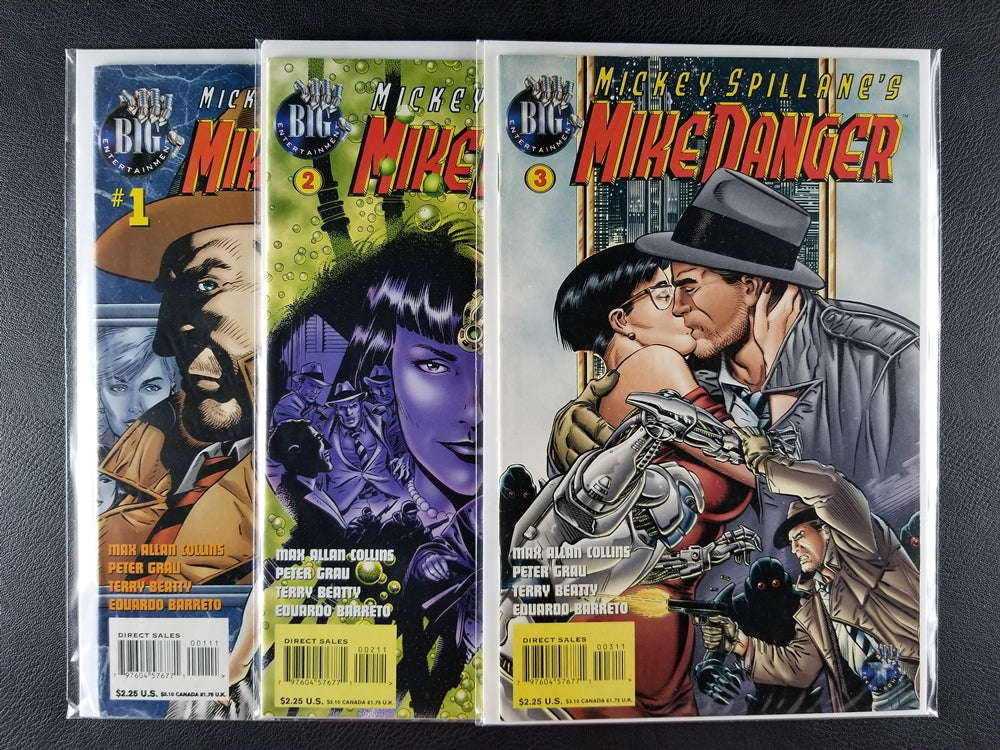 Mike Danger #1-3 Set (Big Entertainment, 1996)