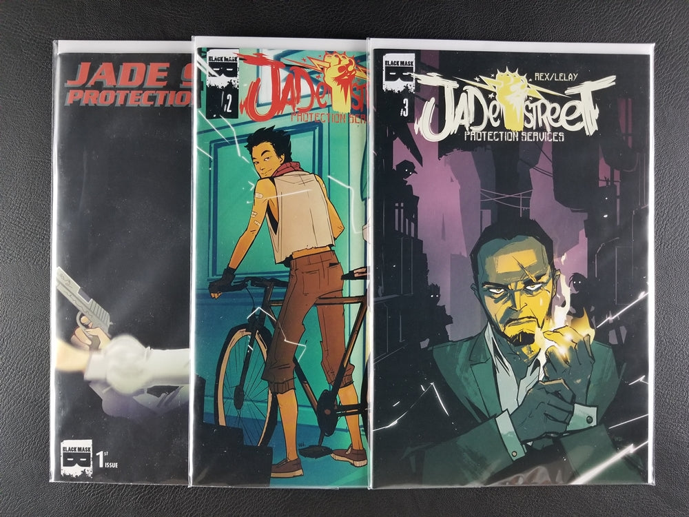 Jade Street: Protection Services #1B, 2, 3, Set (Black Mask Comics, 2016)