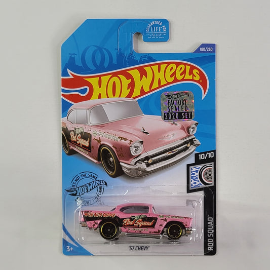 Hot Wheels - '57 Chevy (Pink) [Factory Sealed 2020 Set]