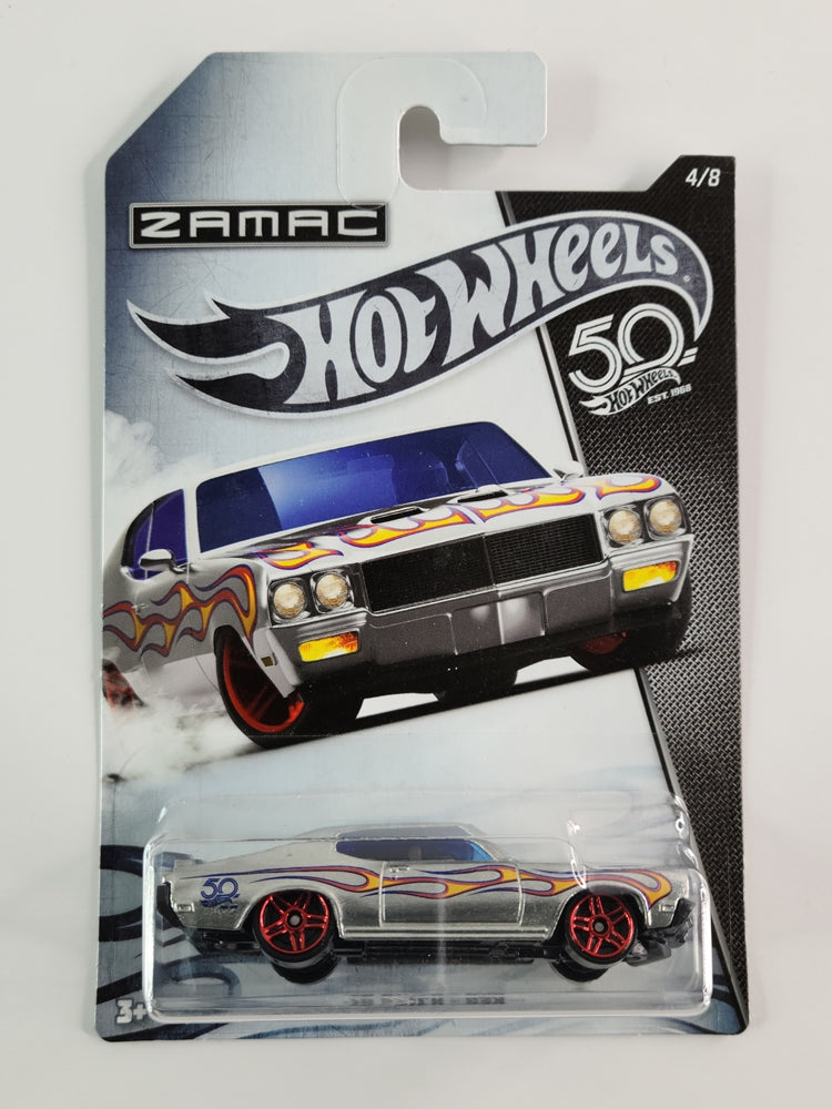 Hot Wheels - '70 Buick GSX (Zamac) [50th Anniversary Zamac Series (2018) - 4/8] [Walmart Exclusive]