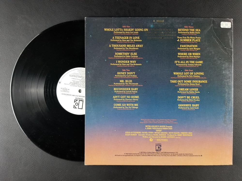 Various - Diner (Original Motion Picture Soundtrack) (1982, 2xLP) [Promo]