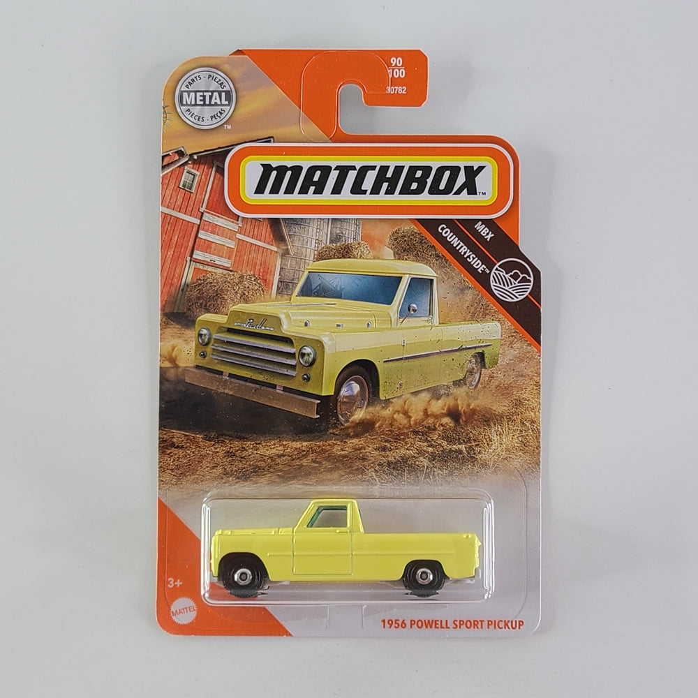 Matchbox - 1956 Powel Sport Pickup (Light Yellow)