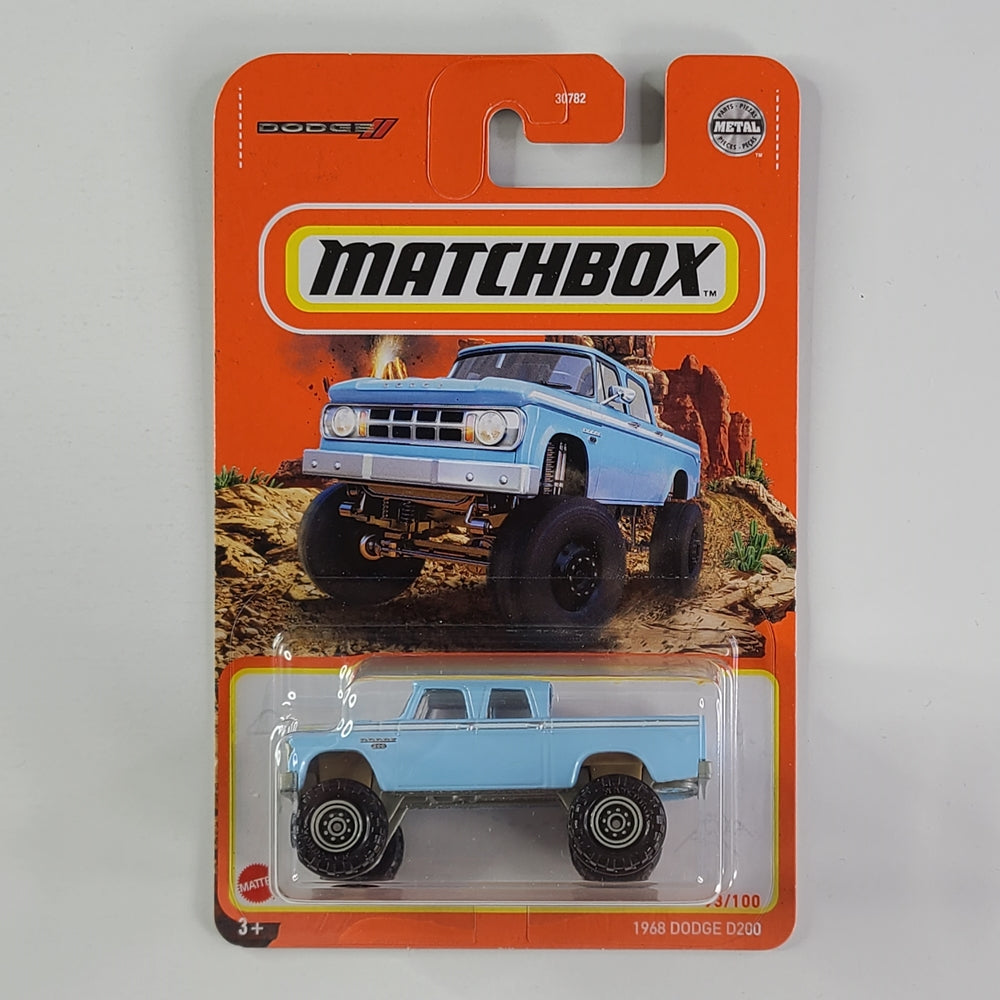 Matchbox - 1968 Dodge D200 (Pale Blue)