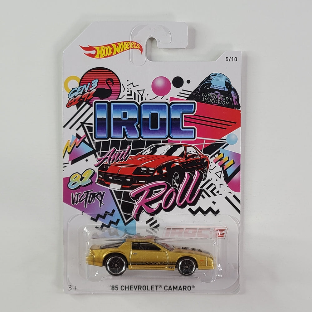 Hot Wheels - '85 Chevrolet Camaro (Gold) [Walmart Exclusive]