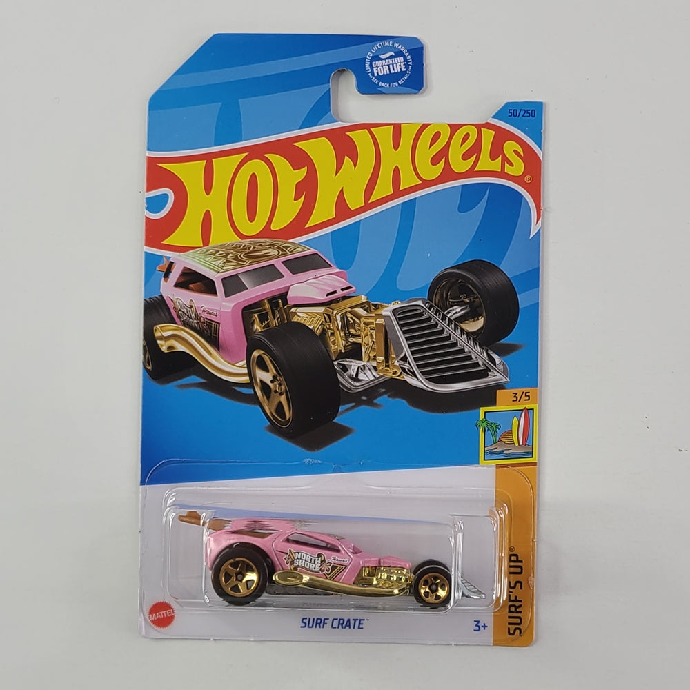 Hot Wheels - Surf Crate (Pink)