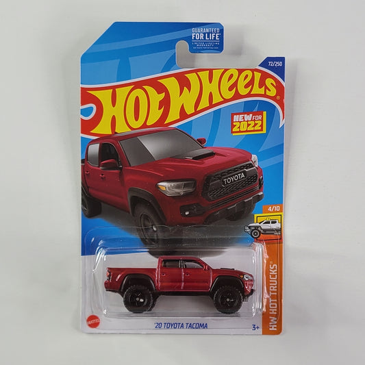 Hot Wheels - '20 Toyota Tacoma (Barcelona Red Metallic)