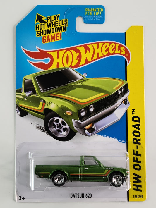 Hot Wheels - Datsun 620 (Metalflake Green)