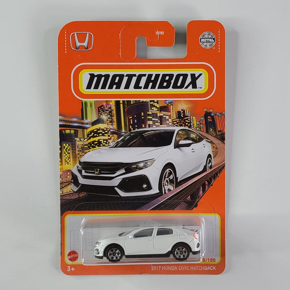 Matchbox - 2017 Honda Civic Hatchback (White)