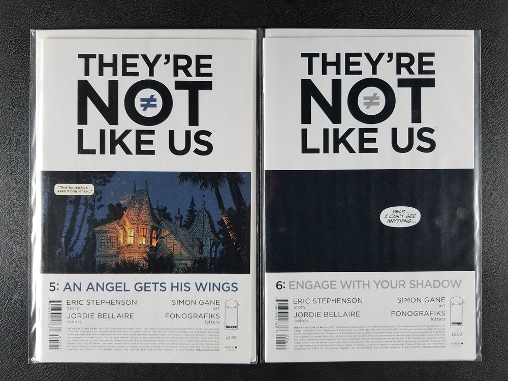 They're Not Like Us #1-10 Set (Image, 2014-15)