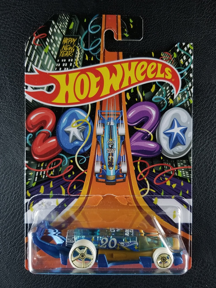 Hot Wheels - Carbonator (Clear Blue) [6/6 - 2019 HW Holiday Hot Rods]