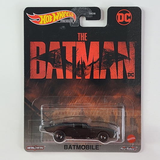 Hot Wheels Premium Real Riders - The Batmobile (Matte Black)