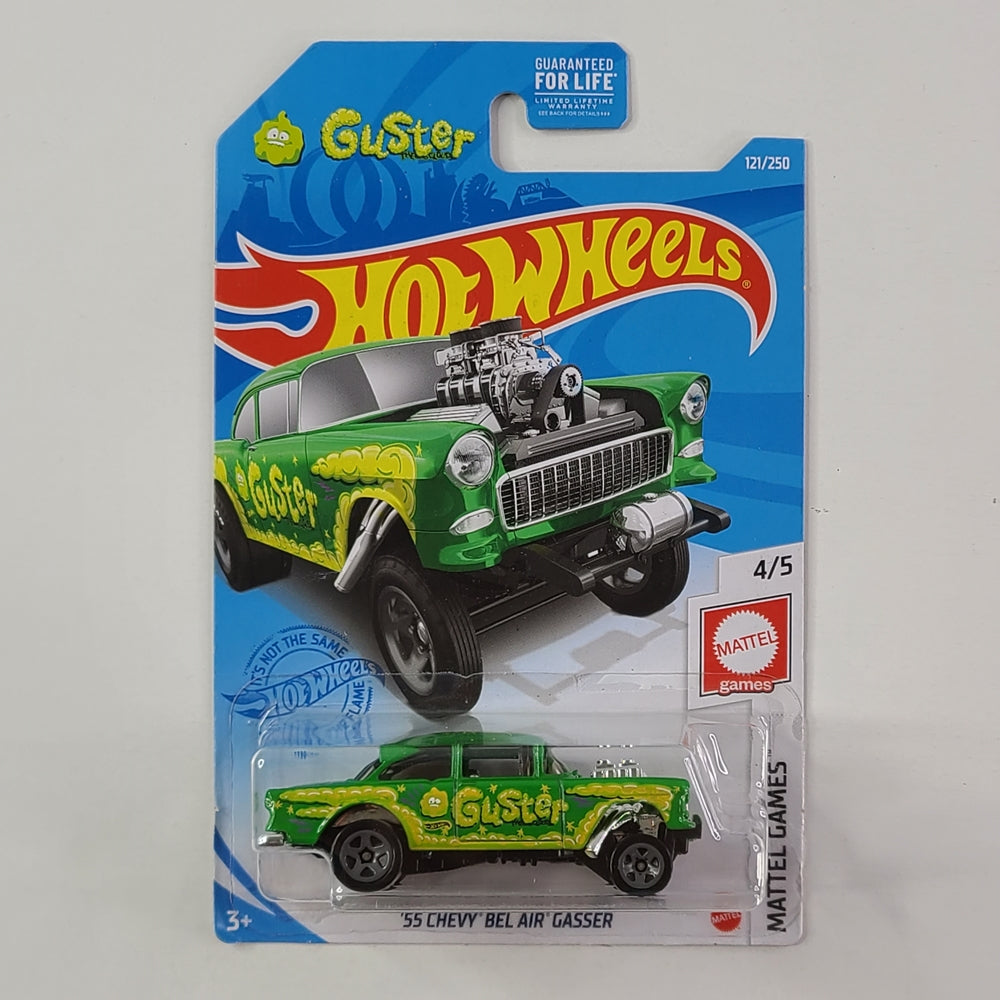 Hot Wheels - '55 Chevy Bel Air Gasser (Green)